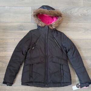 London Fog Girls Black Winter Jacket
